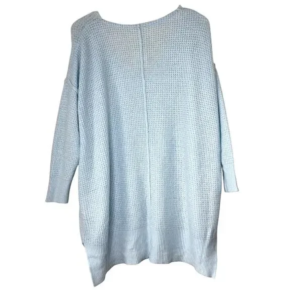 Intimately Free People Cozy Pullover Dress V-Neck Light Blue XS SMALL Knit - Picture 6 of 6